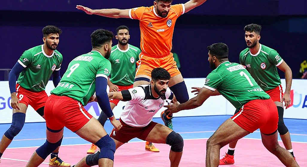এশিয়ান গেমসের কাবাডি সেমিফাইনাল: স্কোরবোর্ড যেটুকু বলে না, গ্যালারি সেটুকু বলে
